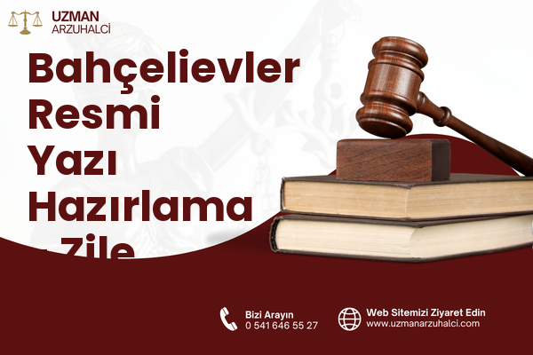 Bahçelievler Resmi Yazı Hazırlama - Zile