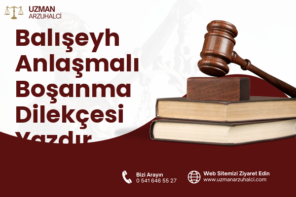 Balışeyh Anlaşmalı Boşanma Dilekçesi Yazdır