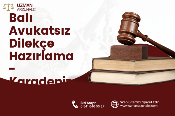 Balı Avukatsız Dilekçe Hazırlama - Karadeniz Ereğli