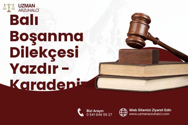 Balı Boşanma Dilekçesi Yazdır - Karadeniz Ereğli