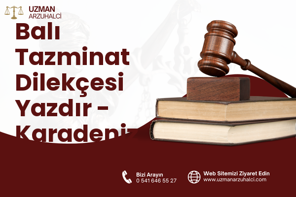 Balı Tazminat Dilekçesi Yazdır - Karadeniz Ereğli
