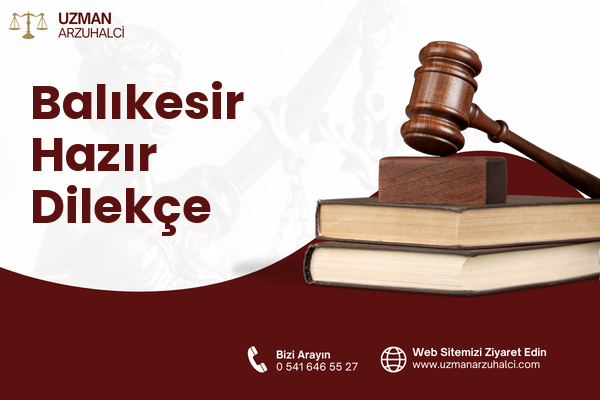 Balıkesir Hazır Dilekçe