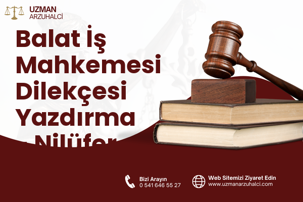 Balat İş Mahkemesi Dilekçesi Yazdırma - Nilüfer