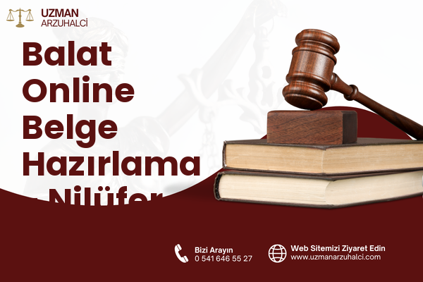 Balat Online Belge Hazırlama - Nilüfer