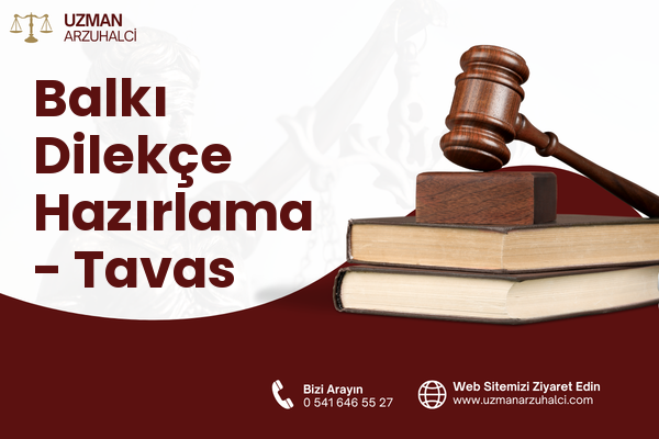 Balkı Dilekçe Hazırlama - Tavas