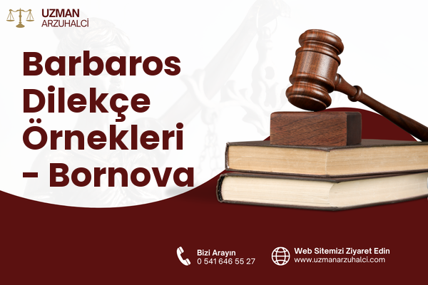 Barbaros Dilekçe Örnekleri - Bornova