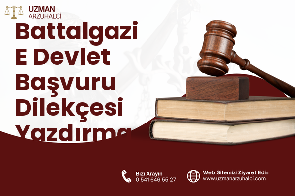 Battalgazi E Devlet Başvuru Dilekçesi Yazdırma - Elbistan