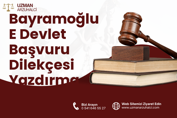 Bayramoğlu E Devlet Başvuru Dilekçesi Yazdırma - Darıca
