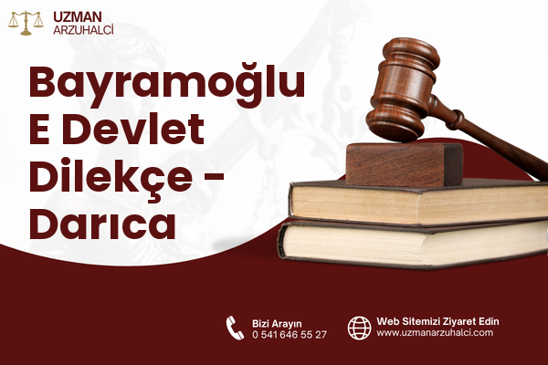 Bayramoğlu E Devlet Dilekçe - Darıca