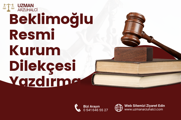 Beklimoğlu Resmi Kurum Dilekçesi Yazdırma - Kemah