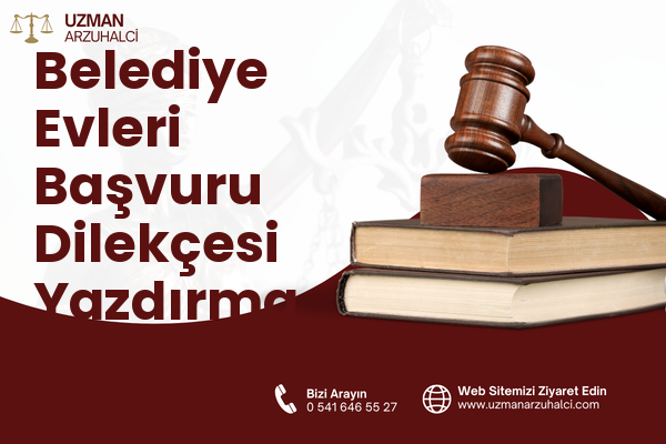 Belediye Evleri Başvuru Dilekçesi Yazdırma - Canik