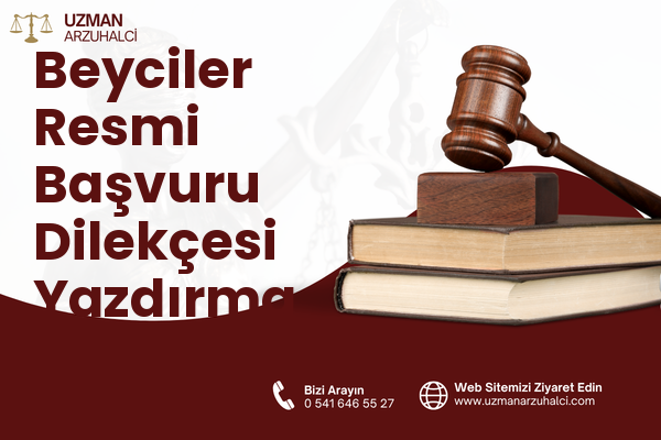 Beyciler Resmi Başvuru Dilekçesi Yazdırma - Milas