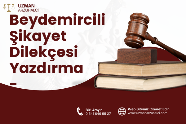 Beydemircili Şikayet Dilekçesi Yazdırma - Karaisalı