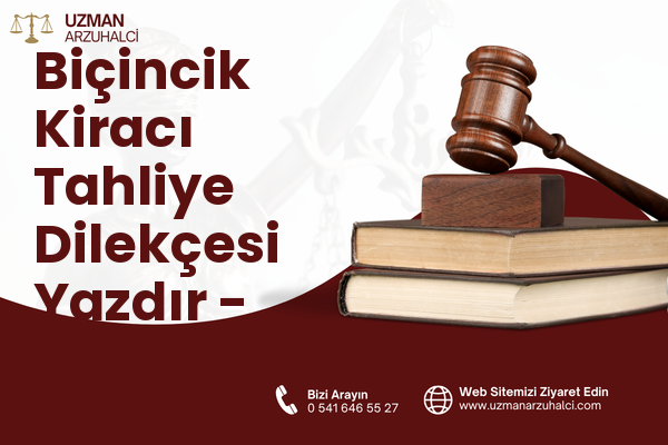 Biçincik Kiracı Tahliye Dilekçesi Yazdır - Asarcık