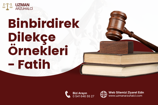 Binbirdirek Dilekçe Örnekleri - Fatih