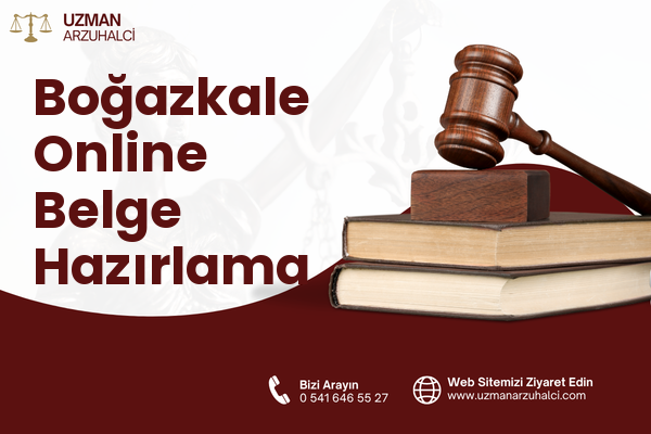Boğazkale Online Belge Hazırlama