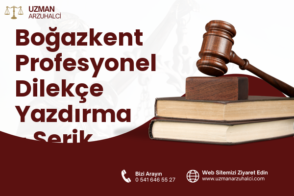 Boğazkent Profesyonel Dilekçe Yazdırma - Serik