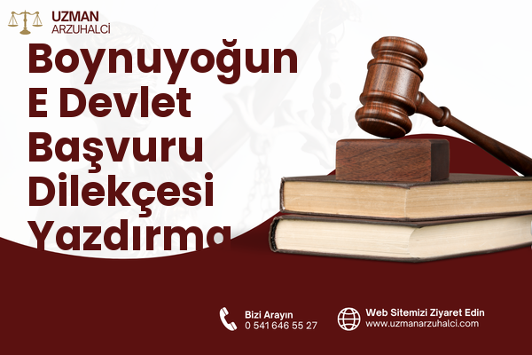 Boynuyoğun E Devlet Başvuru Dilekçesi Yazdırma - Sarıçam