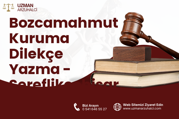 Bozcamahmut Kuruma Dilekçe Yazma - Şereflikoçhisar
