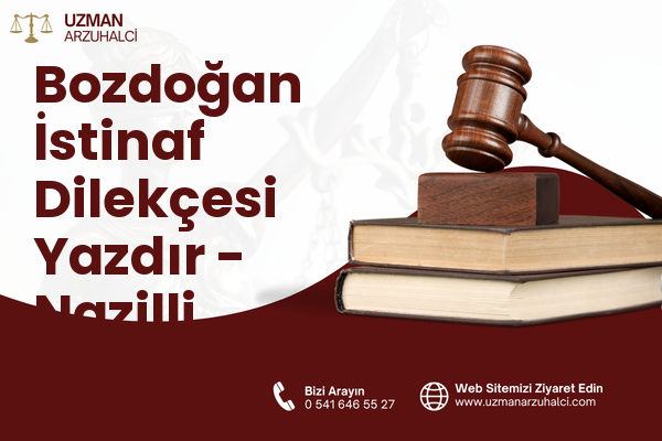 Bozdoğan İstinaf Dilekçesi Yazdır - Nazilli