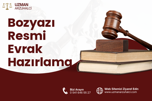 Bozyazı Resmi Evrak Hazırlama