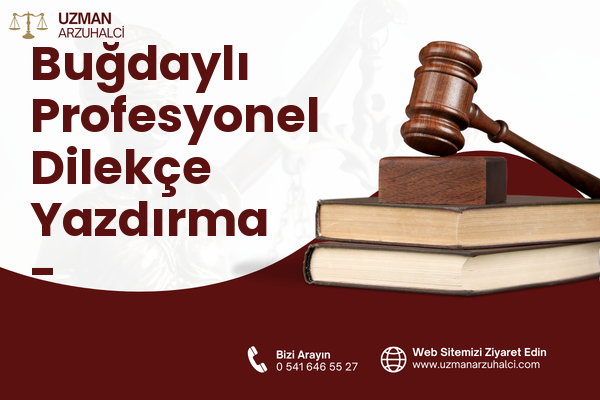 Buğdaylı Profesyonel Dilekçe Yazdırma - Merzifon