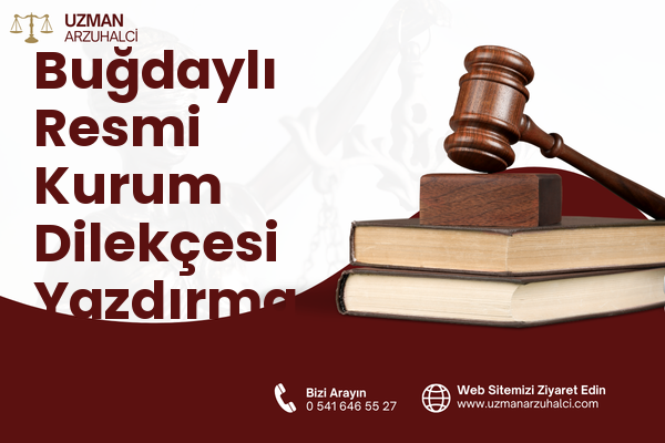 Buğdaylı Resmi Kurum Dilekçesi Yazdırma - Merkez