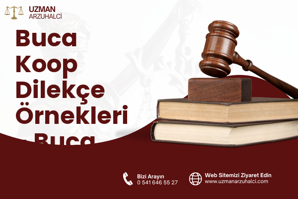 Buca Koop Dilekçe Örnekleri - Buca