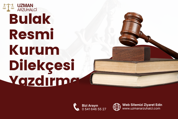 Bulak Resmi Kurum Dilekçesi Yazdırma - Keskin