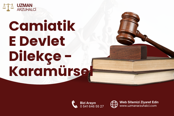 Camiatik E Devlet Dilekçe - Karamürsel