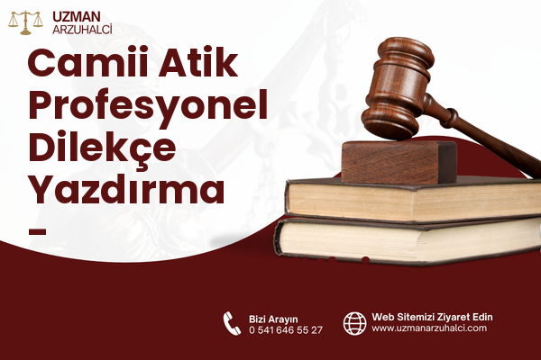 Camii Atik Profesyonel Dilekçe Yazdırma - Marmaraereğlisi