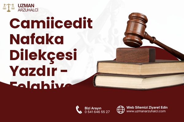 Camiicedit Nafaka Dilekçesi Yazdır - Felahiye