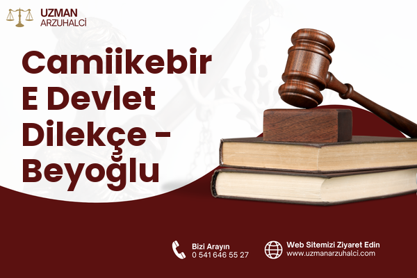 Camiikebir E Devlet Dilekçe - Beyoğlu