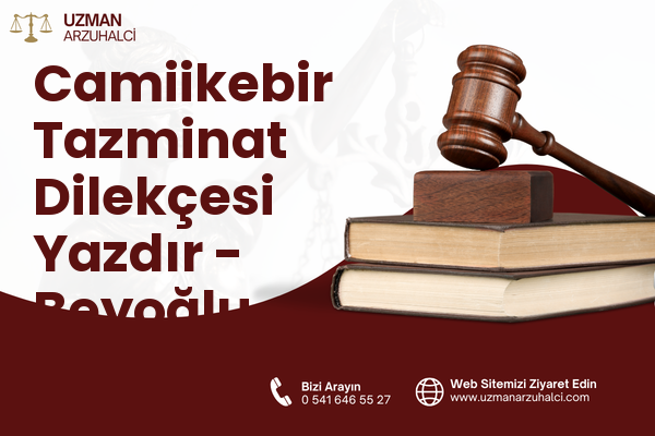 Camiikebir Tazminat Dilekçesi Yazdır - Beyoğlu