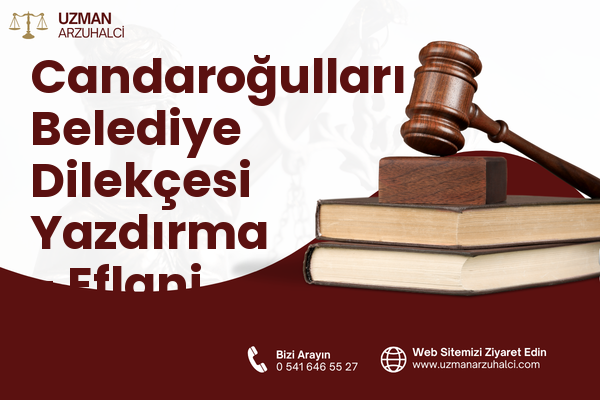 Candaroğulları Belediye Dilekçesi Yazdırma - Eflani
