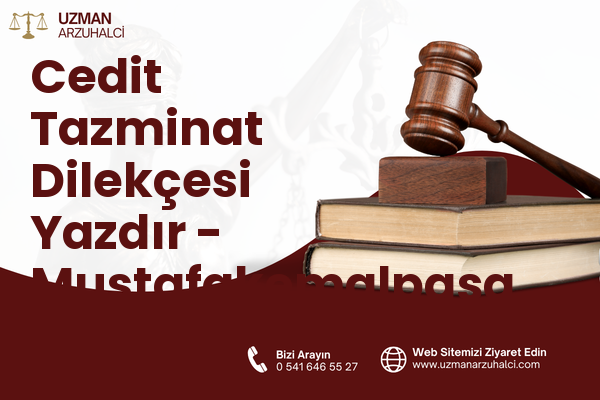 Cedit Tazminat Dilekçesi Yazdır - Mustafakemalpaşa