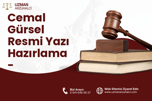 Cemal Gürsel Resmi Yazı Hazırlama - Samandağ
