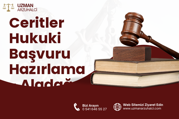 Ceritler Hukuki Başvuru Hazırlama - Aladağ