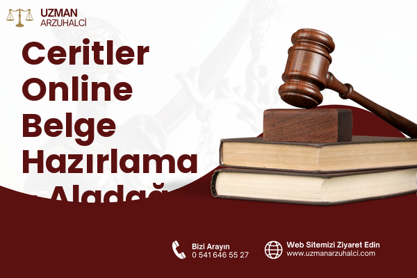 Ceritler Online Belge Hazırlama - Aladağ