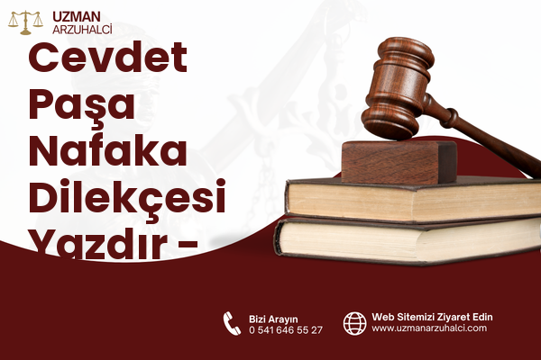 Cevdet Paşa Nafaka Dilekçesi Yazdır - İpekyolu
