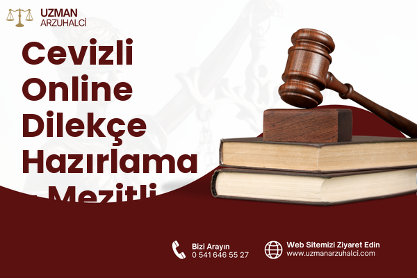 Cevizli Online Dilekçe Hazırlama - Mezitli