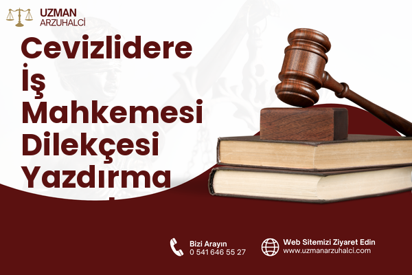 Cevizlidere İş Mahkemesi Dilekçesi Yazdırma - Çankaya