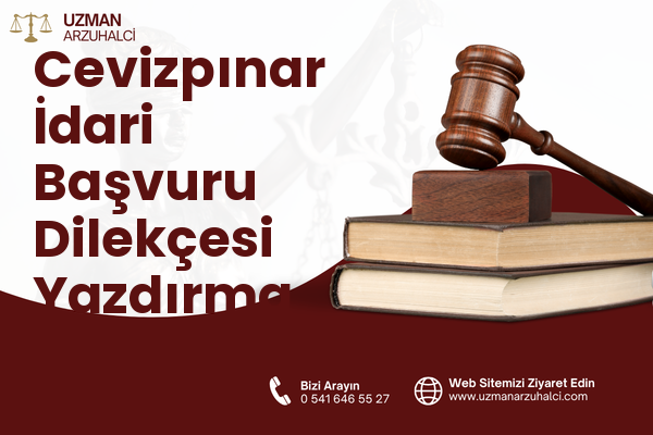 Cevizpınar İdari Başvuru Dilekçesi Yazdırma - Derik
