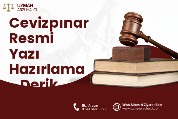 Cevizpınar Resmi Yazı Hazırlama - Derik
