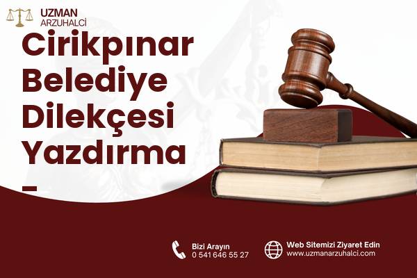 Cirikpınar Belediye Dilekçesi Yazdırma - Battalgazi