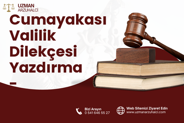 Cumayakası Valilik Dilekçesi Yazdırma - Çamlıyayla