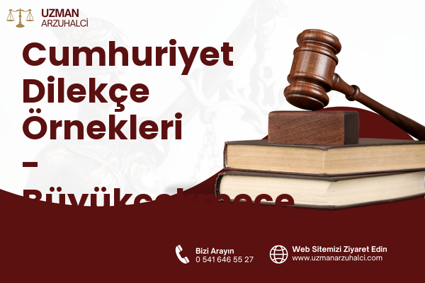 Cumhuriyet Dilekçe Örnekleri - Büyükçekmece