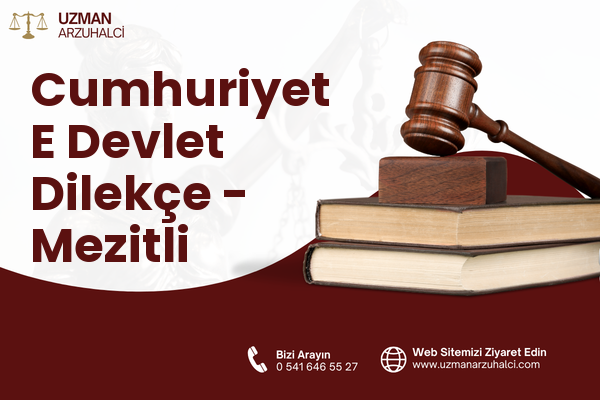 Cumhuriyet E Devlet Dilekçe - Mezitli