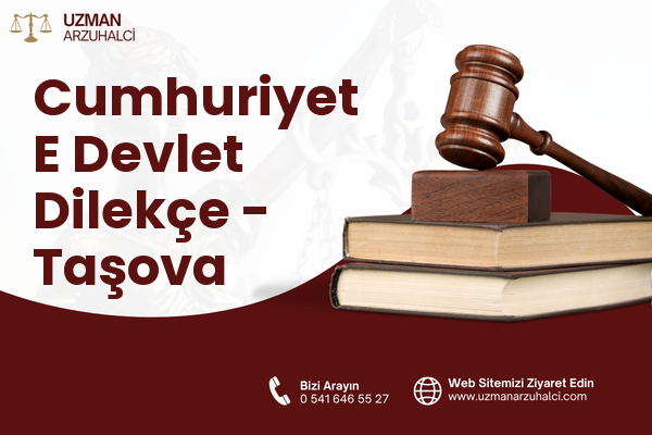 Cumhuriyet E Devlet Dilekçe - Taşova