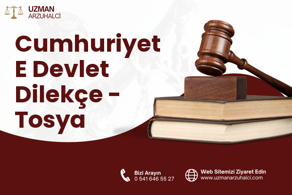 Cumhuriyet E Devlet Dilekçe - Tosya